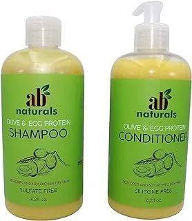 abnaturals Olive & Egg Protein Shampoo & Conditioner