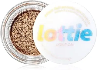 lottie LONDON Power Foil Eyeshadow Pot Golden Hour