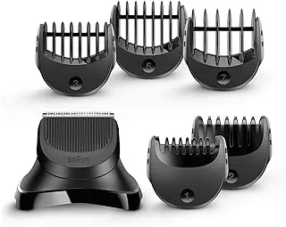 Braun bt 32,series 3 shave & style bt32 trimmer head +5 combs, black, small, (pack of 1)