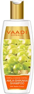 شامبو Vaadi Herbals Amla مع شيكاكاي وريثا ، 350 مل