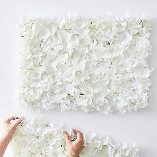 Ginger Ray White Flower Wall Decoration Tile Party Wedding Backdrop