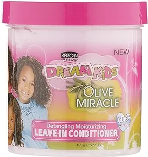 African Pride Dream Kids Leave-In Conditioner, Olive Miracle, 15 Oz (479159)