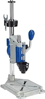 Dremel Drill Press Rotary Tool Workstation Stand With Wrench- 220-01- Mini Portable Press- Holder- 2 Inch Depth- Ideal For Drilling Perpendicular And Angled Holes- Table Top