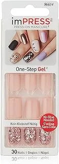 KISS Broadway Impress Accent Nails Night Owl Bipn020(Styles May Vary)