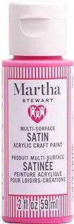 MARTHA STEWART SATIN 2OZ PINK RASBERRY