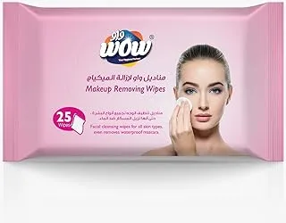 WOW Makeup Remover Wipes, 25 Wipes