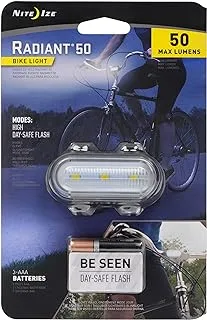 Nite Ize Radiant 50 Bike Light, White, One Size