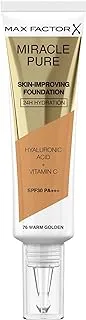 Max Factor Miracle Pure Skin Improving Foundation - 76 Warm Golden