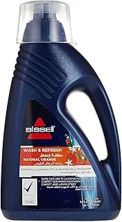 Bissell Wash and Refresh Carpet Shampoo 1500 ml, Natural Orange, Blue, 1146K, Cleaner, S