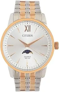 Citizen Mens Quartz Watch, Analog Display And Stainless Steel Strap - Ak5006-58A