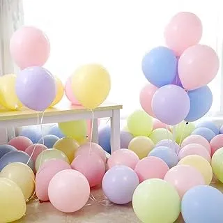 Party Propz Pastel Colored Balloons for Birthday Party/Baby Shower/Party Decoration (Pack of 50) / pastel balloons/balloons helium/balloons birthday