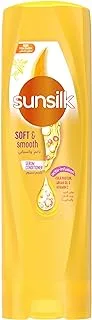 SUNSILK Conditioner For Soft & Smooth Hair With Silk Protein, Argan Oil & Vitamin C, 350ml