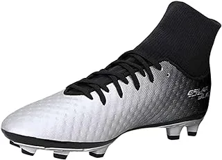 Nivia OSLAR BLADE 2.0 FOOTBALL SHOES(silver/black)10