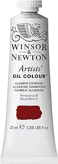 Winsor & Newton Artists' Oil Color Paint, 37-ml Tube, Alizarin Crimson