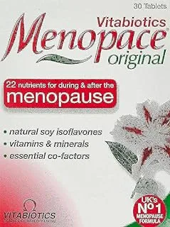 Vitabiotics Menopace With Soy Isoflavones - 30 Tabs