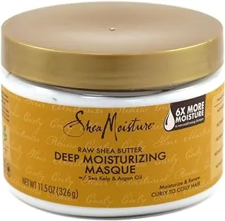 برطمان Shea Moisture Raw Shea Masque 12 أونصة (354 مل) (3 عبوات)