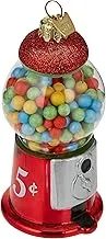 Kurt S. Adler Kurt Adler 4-1/2-Inch Noble Gems Glass Gumball Machine Ornament