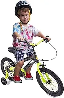 Megastar - s Fury Fox Kids Shaded Bicycle with Training Wheels, Multi-Colour, 14 inches, 14-Mdg