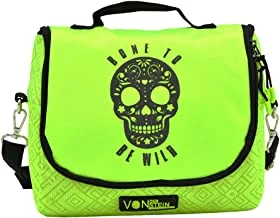 Private Brand VONDERSTEIN NEON GREEN INSULATED LUNCH BAG