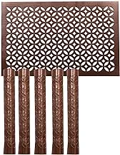 Kuber IndUStries Pvc Soft Leather 6 Pieces Dining Table Placemat Set (Copper)