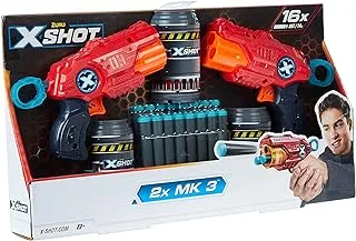 X-Shot MK 3 Double Pack Blaster