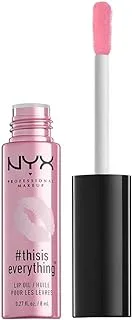 Nyx Professional MakEUp #Thisiseverything زيت شفاه ، ملمع شفاه - شفاف