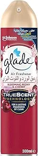 Glade Aerosol Blooming Peony & Cherry Air Freshener, Refresh Every Room In Your Home, 300ml