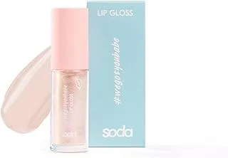 Soda Glitter Lip Tint Gloss. Sheer, Shimmer & Shine. Long lasting, Non sticky. #wegotyoubabe, 101 Golden Crown