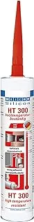 Weicon Silicone Ht 300 | 310 ml | High Temperature Resistant | Adhesive And Sealant | Red