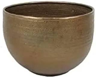 Dubai Garden Centre Metal Planter, Small, Gold