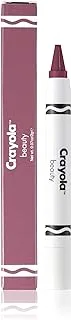 Crayola Beauty - Lip & Cheek Crayon - 2 In 1, Use As Lipstick Or Blush For Silky Smooth Lips & Cheeks - Highly Pigmented Color, Ultra Creamy, No Mess - Talc Free & Vegan Friendly - Velvet Pink