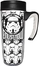 Star Wars 8x13x20.5 cm Travel Mug, White and Black, 01434