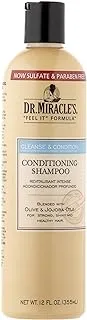 Dr. Miracle's Dr. Miracles Cleanse & Condition Shampoo 12oz (3 Pack)