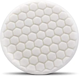 Chemical Guys Self-Centered Hex-Logic Medium Life Polishing Pad, Gray, 7.5 Inch, Bufx_104_Hex