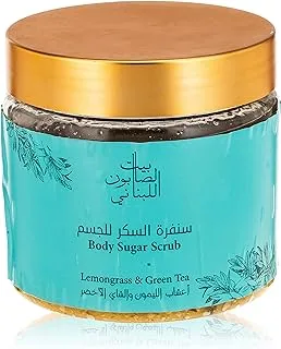 Bayt Al Saboun Al Loubnani Lemongrass & Green Tea Body Sugar Scrub, 500 Gm