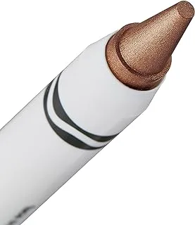 Crayola Beauty - Face Crayon - 3 In 1, Use As Eyeshadow, Lipstick Or Blush - Highly Pigmented Color, Ultra Creamy, No Mess - Talc Free & Vegan Friendly - Copper (Metallic)