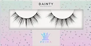 بريما لاش 3DMink Lashes. 5 أزواج من الرموش الصناعية ذات المظهر الطبيعي. قابلة لإعادة الاستخدام 20-25 مرة. D50