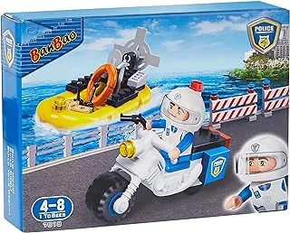 Banbao Police Series, Multi-Colour, 7018, 62 Pieces