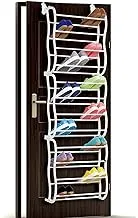 Home Pro 12 Layers Overdoor Shoe Folding Storage Rack, 175X17.5X52cm, Multicolor, 5201