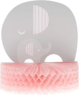 Creative Converting Little Peanut Girl Centrepiece Honeycomb 12-Inch Size X 9-Inch Size, Pink