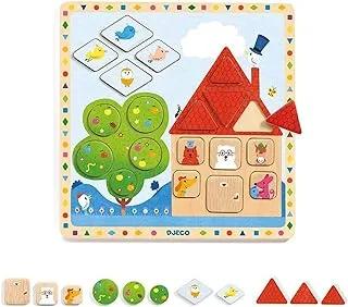 Djeco Ludigeo Wooden Puzzle