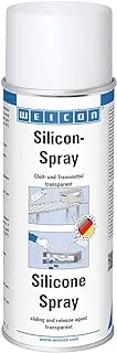 WEICON Silicone-Spray | 400 ml | Lubricant, separating, protective and care product