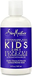 SHEA MOISTURE Marshmallow Root And Blueberries Detangling Leave-In Conditioner For Unisex, 7.9 Oz.