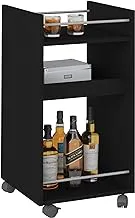 Artely Mdf/Mdp Brito Bar, Black, H74.5 X W40 X D40 cm