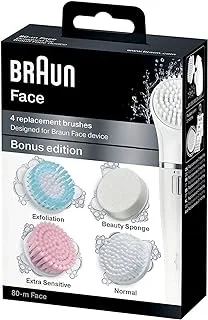 Braun Se 80 M,Face BonUS Edition Complete Facial Cleansing Routine, Small, (Pack Of 1)