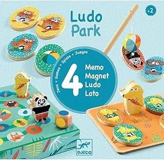 Djeco Ludo Park Wooden Games