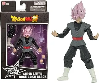 BANDAI Dragon Ball Super Dragon Star Figurine,17 cm Super Saiyan Rose Goku Black 35866