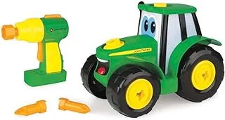 Tomy John Deere Build-A-Johnny Tractor, Green