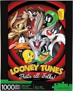 Aquarius Looney Tunes That All Folks Jigsaw Puzzle