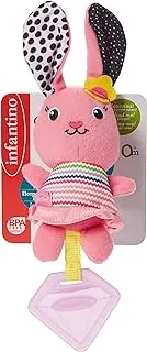 Infantino Chime Pal-Rabbit, Assorted Colors